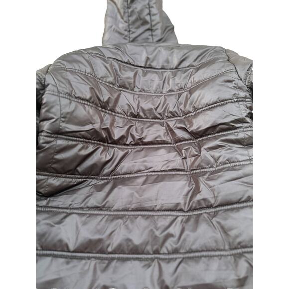 Nebulus Lodge Norway Womens Winter Long Jacket Coat Seal Brown Large - Picture 7 of 8